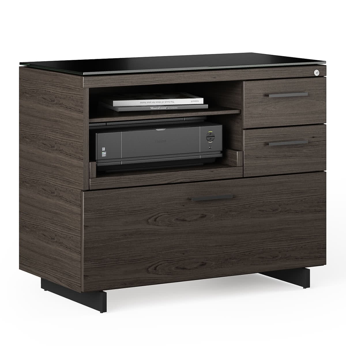 BDI Sequel 20 6117 Multifunction Cabinet (Charcoal/Black)