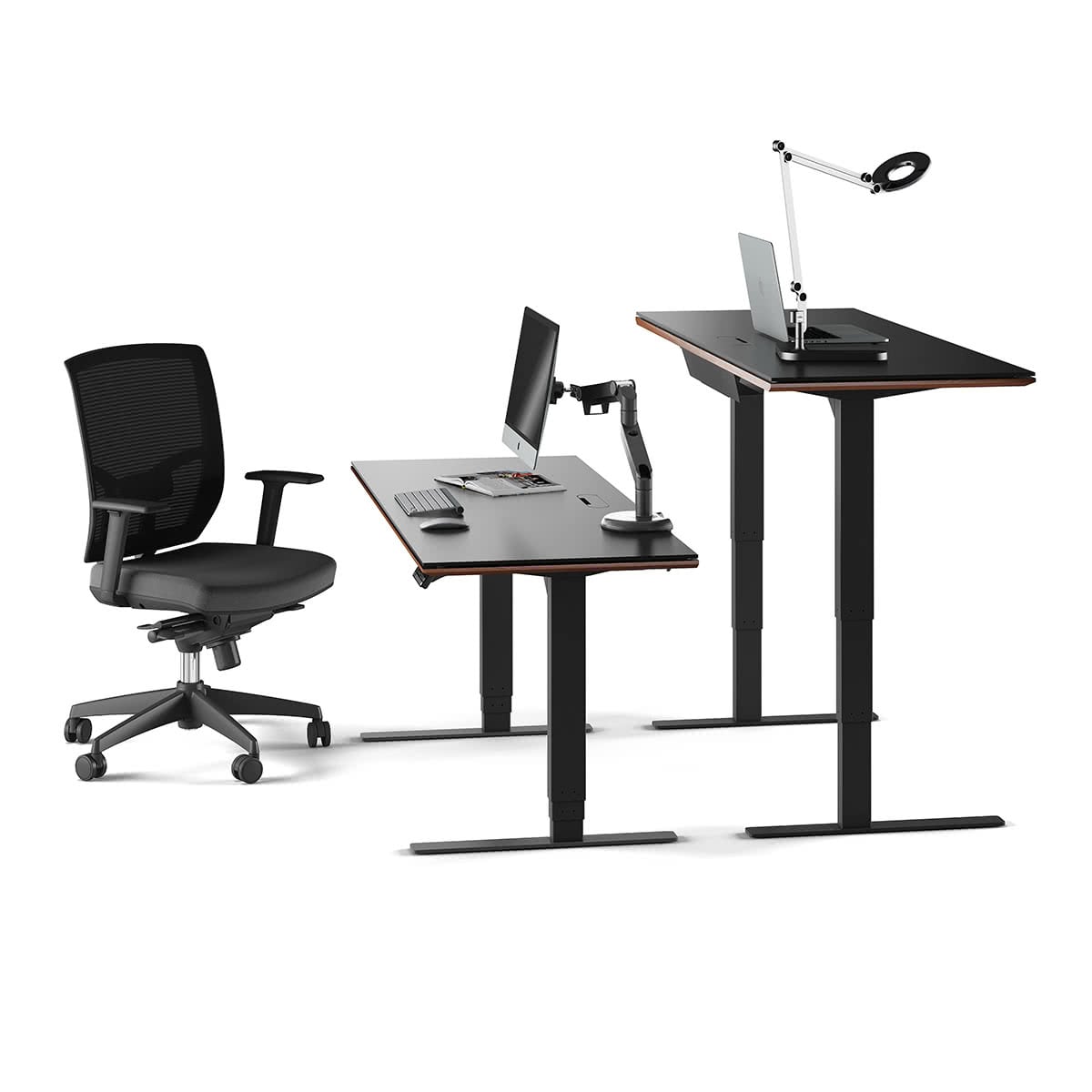 BDI Sequel 20 6151 Standing Desk (Chocolate/Black)