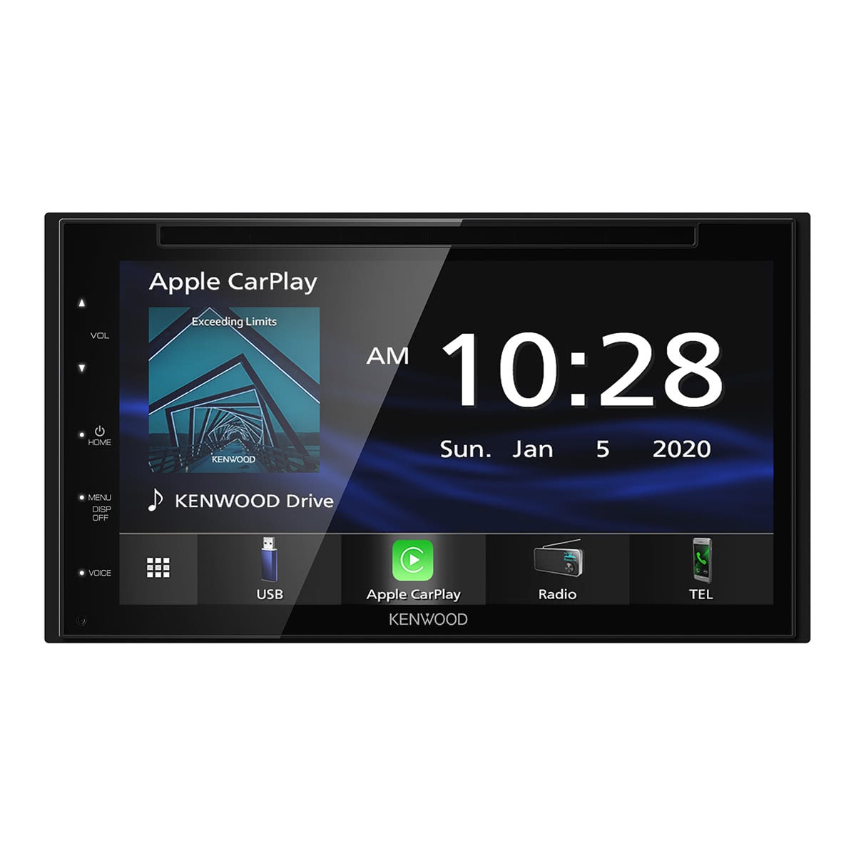 Kenwood DDX5707S Double Din DVD Car Stereo with Apple Carplay and Android  Auto, 6.8 Inch Touchscreen, Bluetooth, Backup Camera Input, Subwoofer Out,  USB Port, A/V Input, FM/AM Car Radio