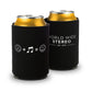 World Wide Stereo Music Makes Us Happy Beverage Can Koozies - 2 Pack