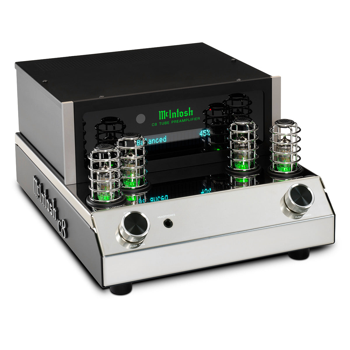 McIntosh C8 2-Channel Vacuum Tube Stereo Preamplifier with Digital Audio Module