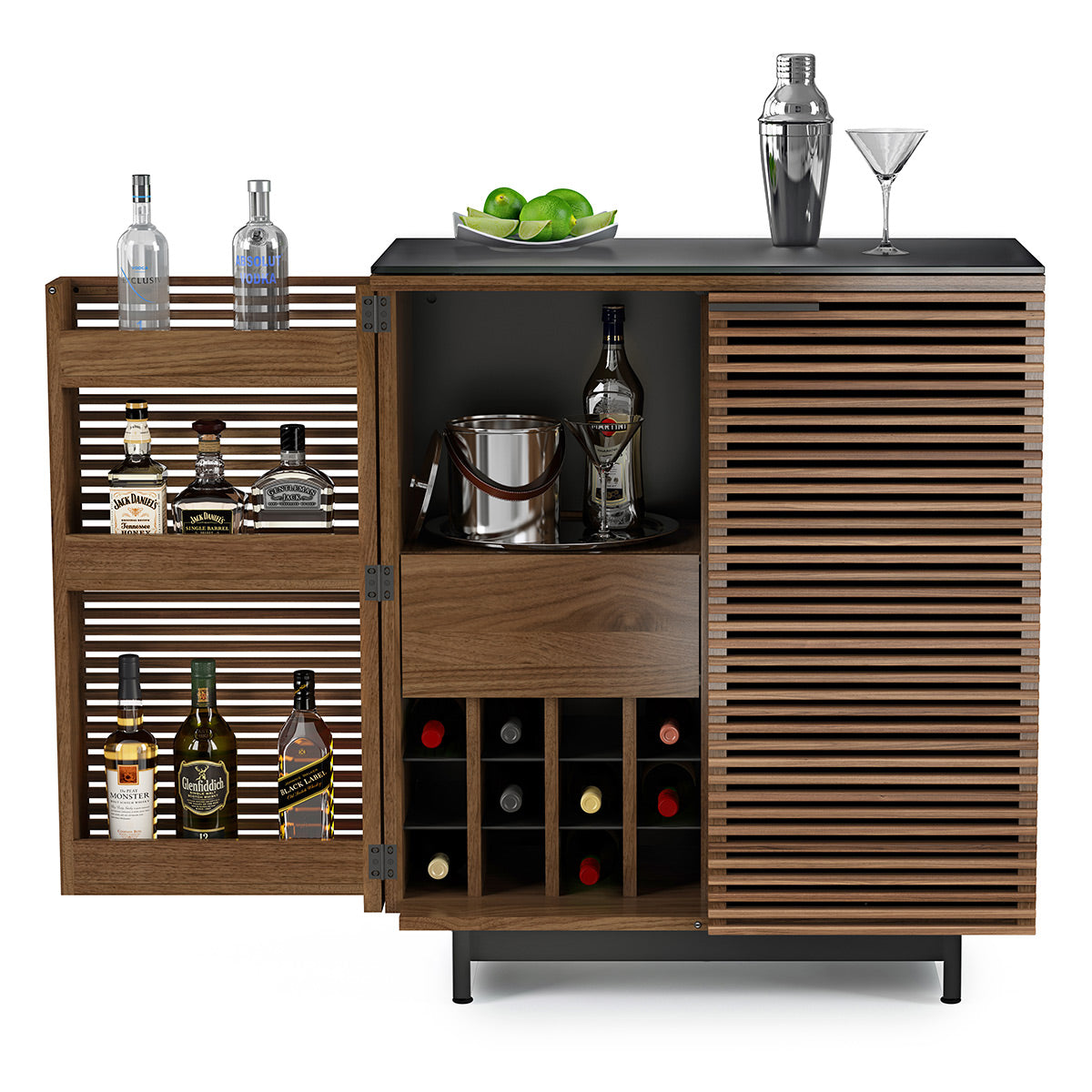 BDI Corridor 5620 Compact Bar (Walnut)