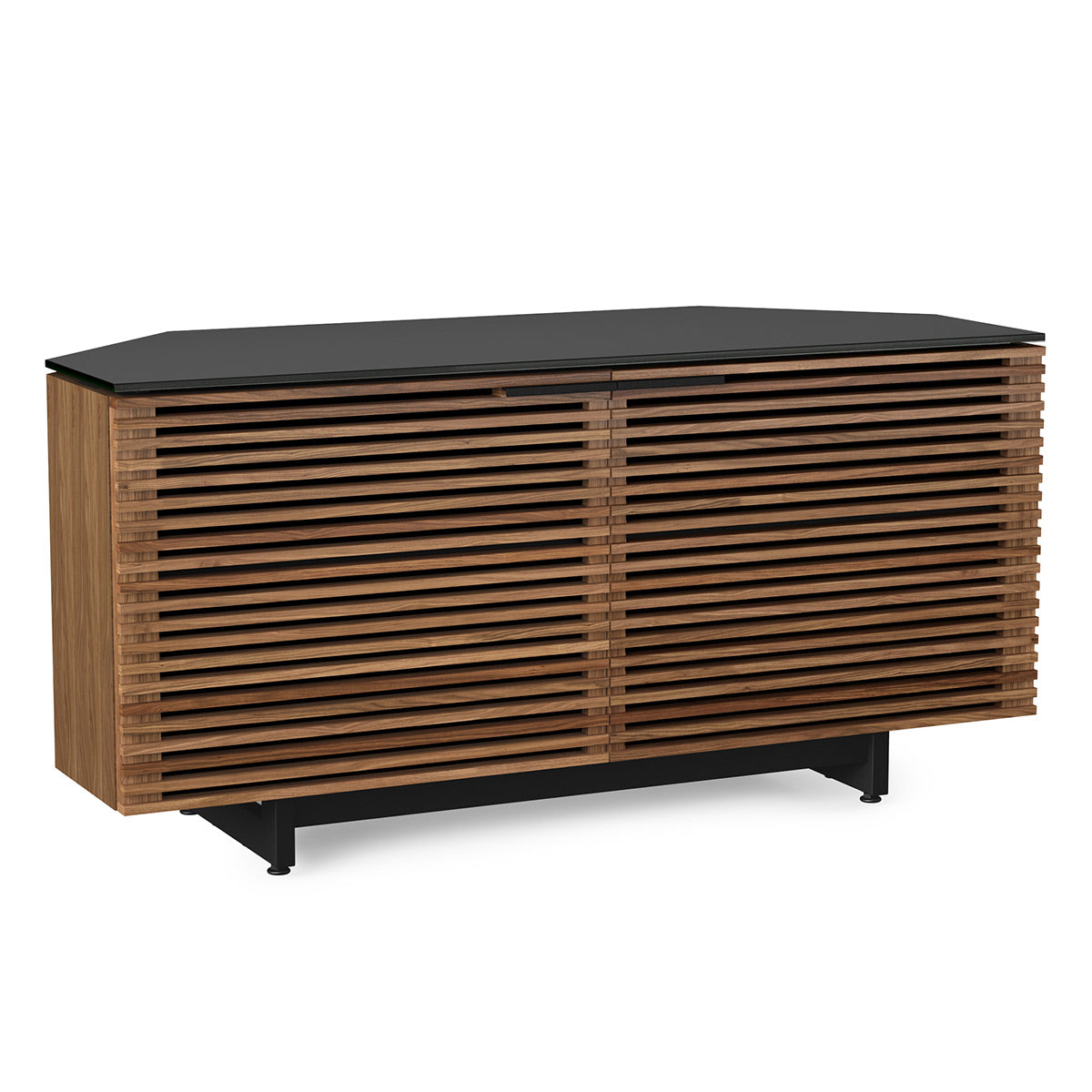 BDI Corridor 8175 Corner Media Cabinet (Walnut)