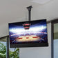 Seura Short Arm Outdoor TV Ceiling Mount (Black)