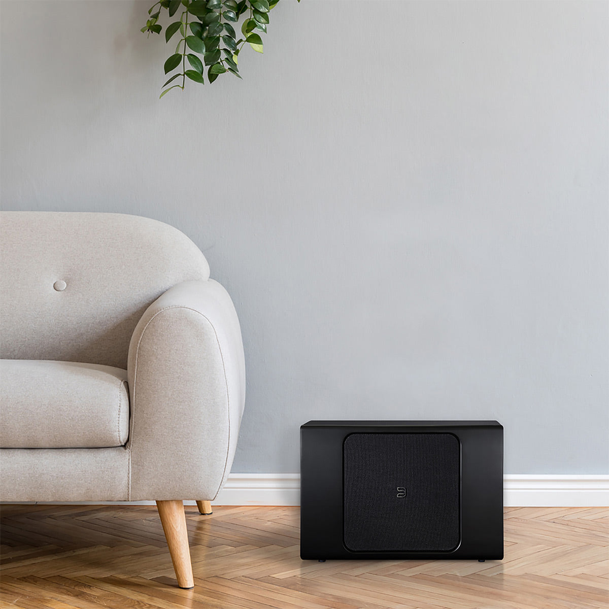 Bluesound PULSE SUB+ 8" Wireless Powered Subwoofer (Black)