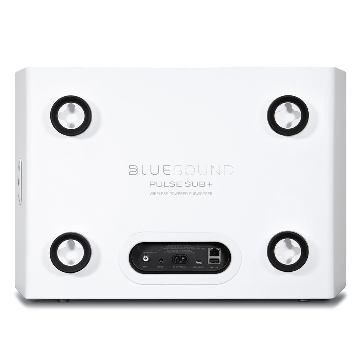 Bluesound PULSE SUB+ 8" Wireless Powered Subwoofer (White)