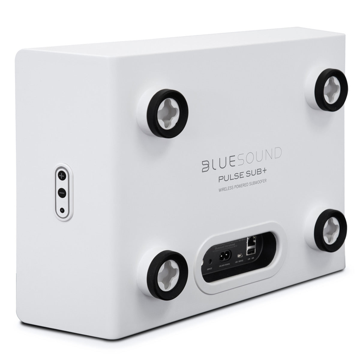 Bluesound PULSE SUB+ 8" Wireless Powered Subwoofer (White)