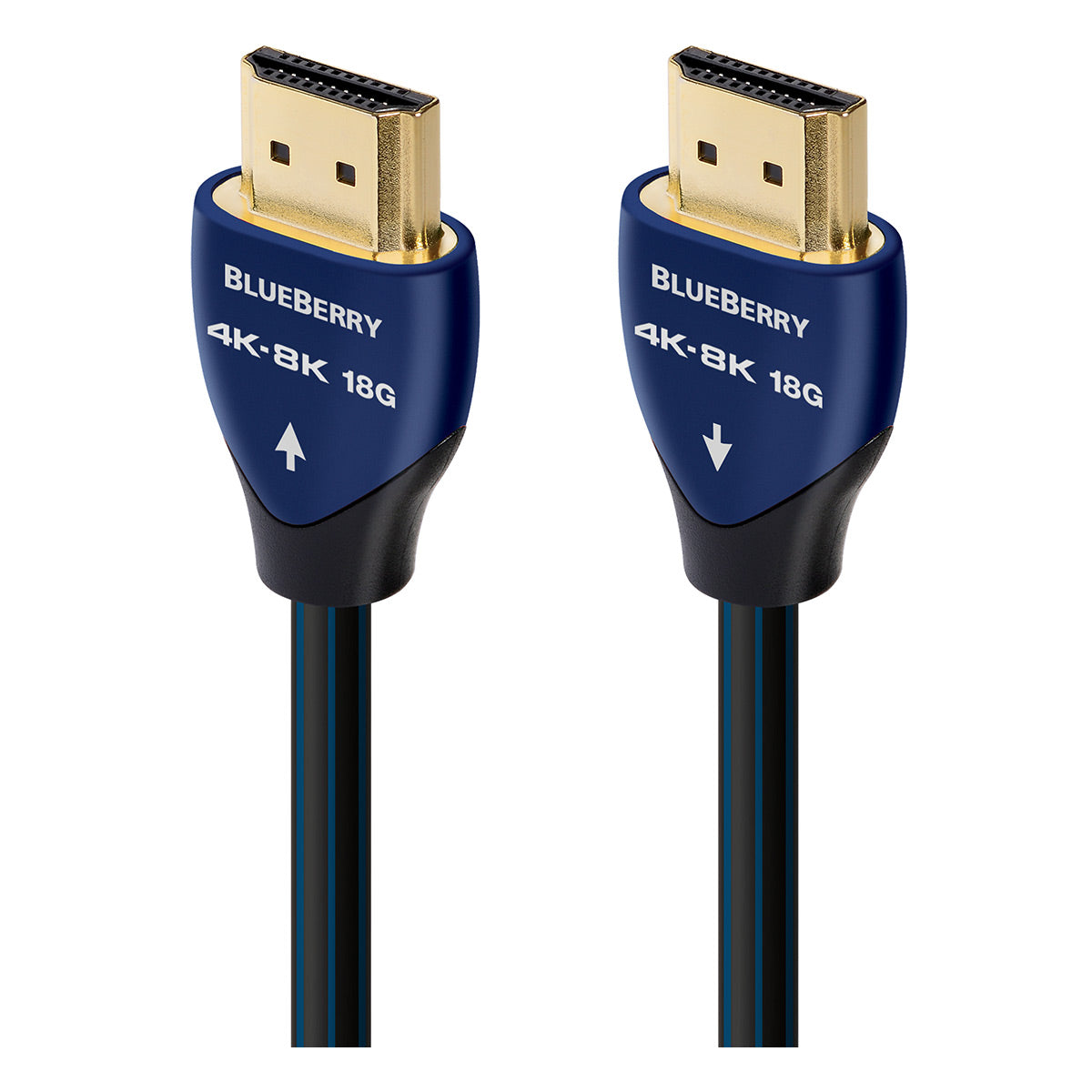 AudioQuest BlueBerry 4K-8K 18Gbps HDMI Cable - 4.92 ft. (1.5m)