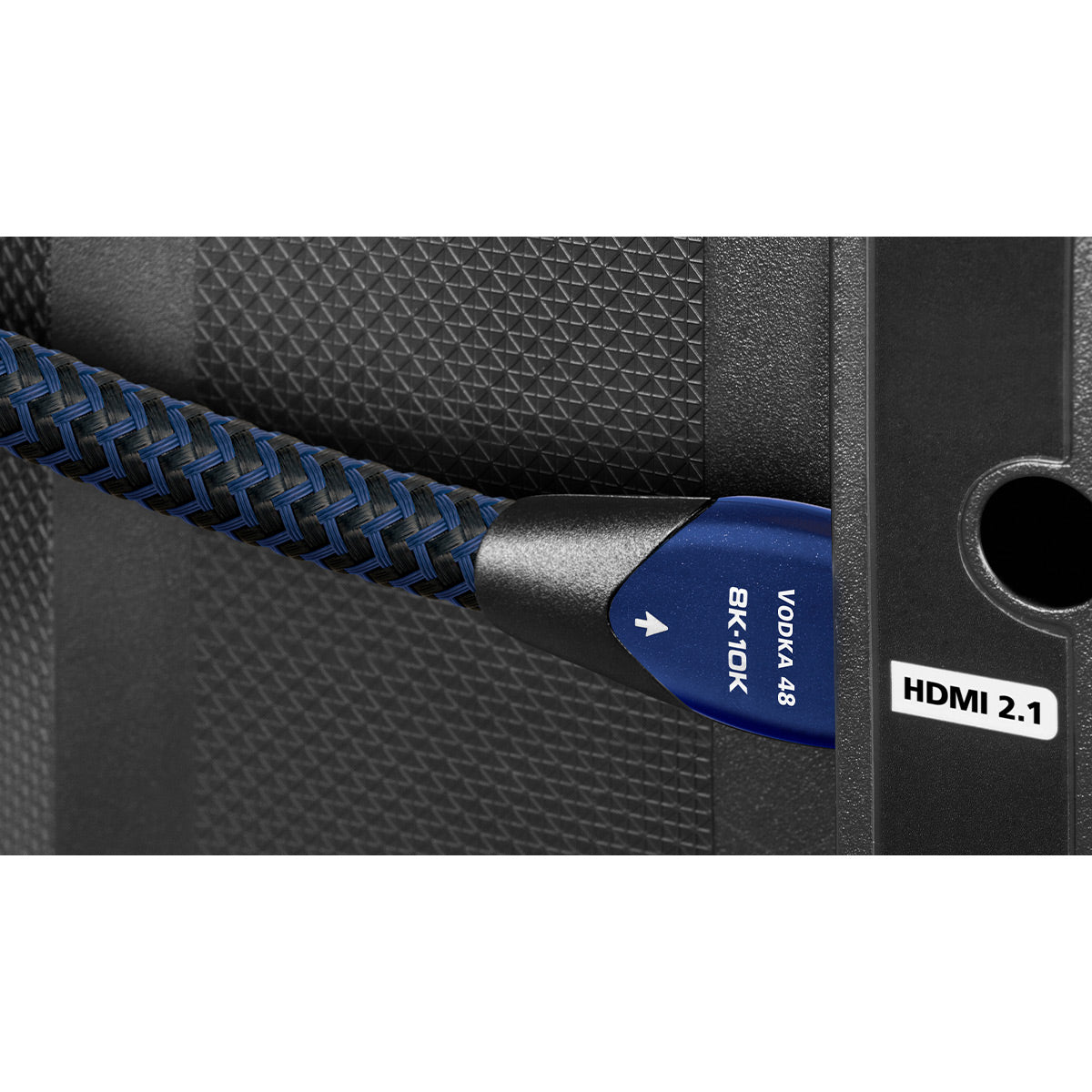 AudioQuest Vodka 48 8K-10K 48Gbps Ultra High Speed Cable HMDI Cable - 2.46 ft. (.75m)