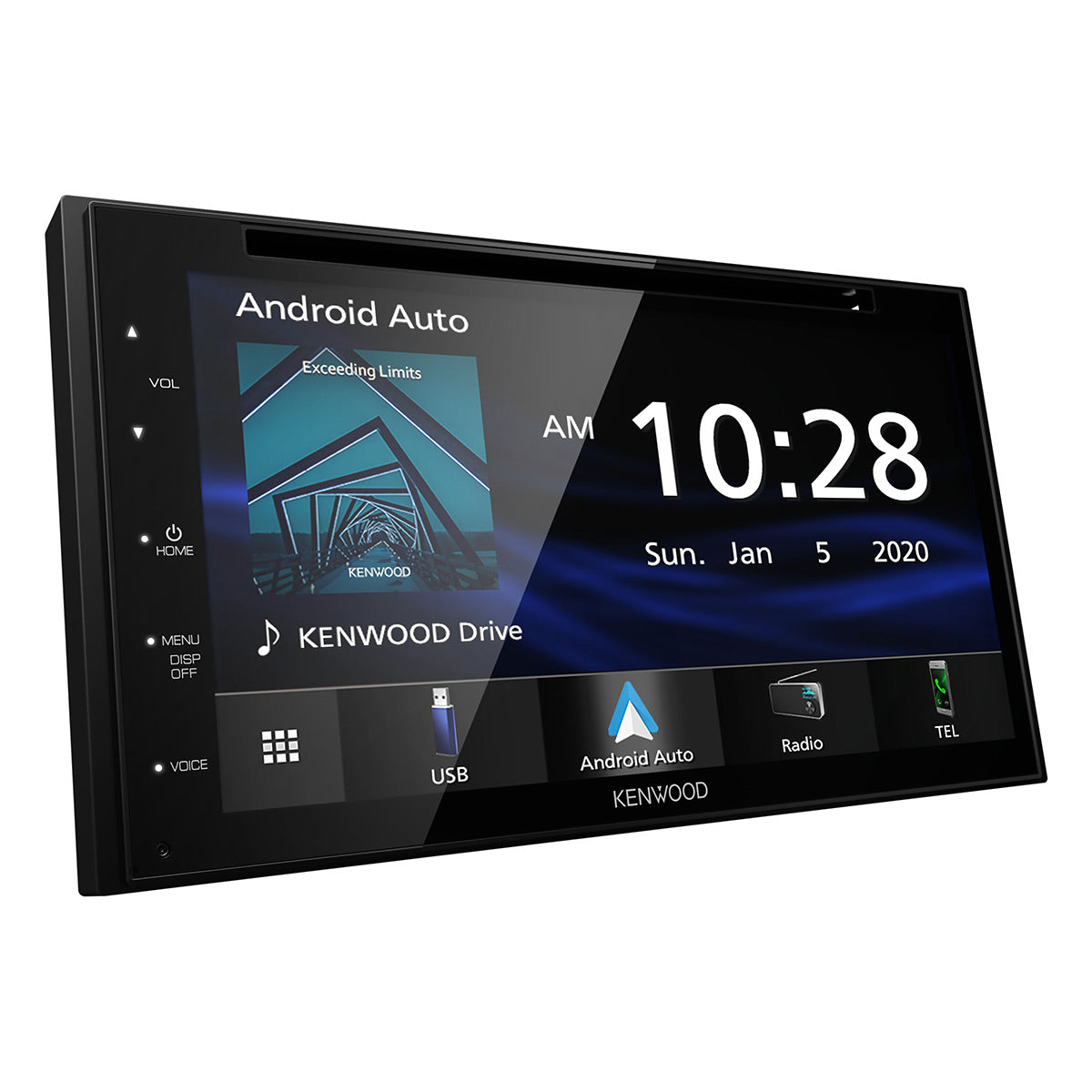 Kenwood DDX57S 6.8" Capacitive Screen DVD Receiver with Car Play, Android Auto, Bluetooth