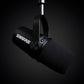 Shure MV7 USB/XLR Dynamic Microphone for Podcasting, Recording, Live Streaming & Gaming with Built-in Headphone Output (Black)