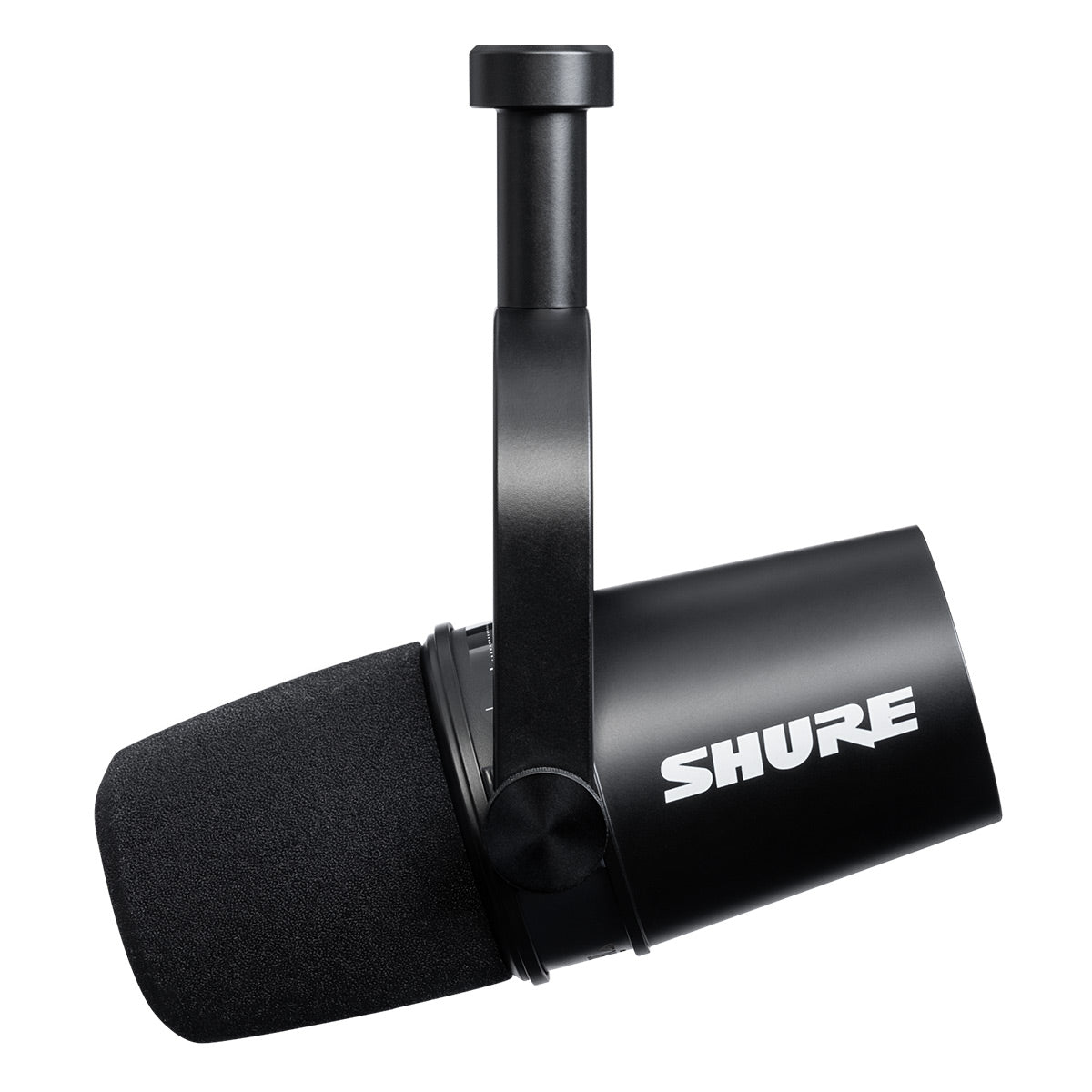 Shure MV7 USB/XLR Dynamic Microphone for Podcasting, Recording, Live Streaming & Gaming with Built-in Headphone Output (Black)