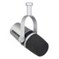Shure MV7 USB/XLR Dynamic Microphone for Podcasting, Recording, Live Streaming & Gaming with Built-in Headphone Output (Silver)