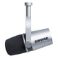 Shure MV7 USB/XLR Dynamic Microphone for Podcasting, Recording, Live Streaming & Gaming with Built-in Headphone Output (Silver)