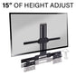Sanus Extendable Soundbar TV Mount Designed for Sonos Arc