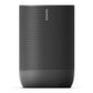Sonos Indoor Outdoor Set with Move Smart Speaker and One Gen 2 Voice-Controlled Wireless Speaker (Black)