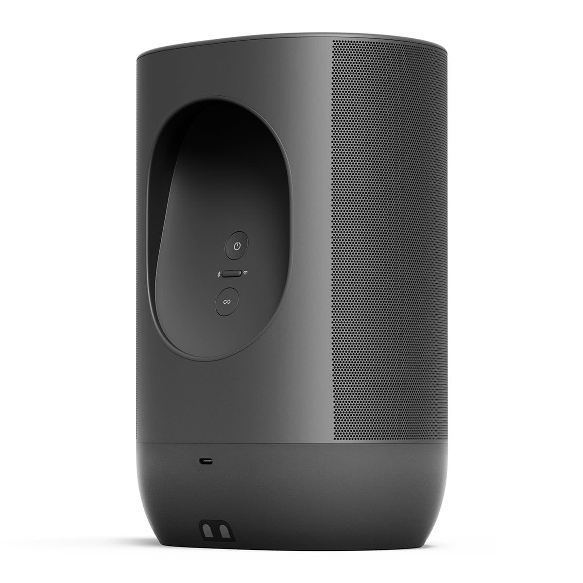 Sonos Indoor Outdoor Set with Move Smart Speaker and One Gen 2 Voice-Controlled Wireless Speaker (Black)