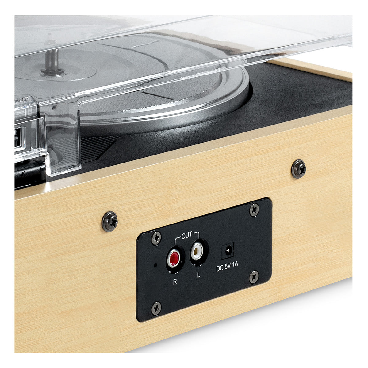 Victrola Eastwood 3-Speed Dual-Bluetooth Hybrid Turntable with Record Care Kit