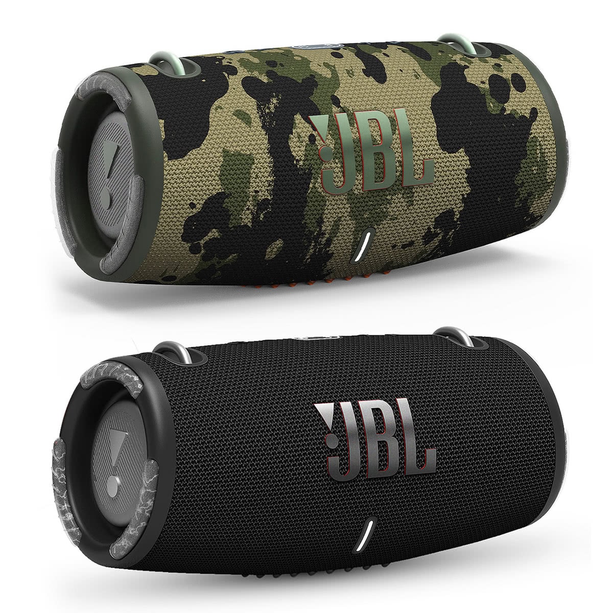 JBL Xtreme 3 Portable Bluetooth Waterproof Speakers - Pair (Black/Black Camo)
