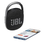 JBL Clip 4 Portable Bluetooth Waterproof Speaker (Black)