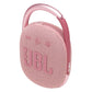 JBL Clip 4 Portable Bluetooth Waterproof Speaker (Pink)