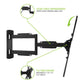 Kanto PS300 Full Motion Articulating Single Stud Mount for 26" - 60" TV (Black)