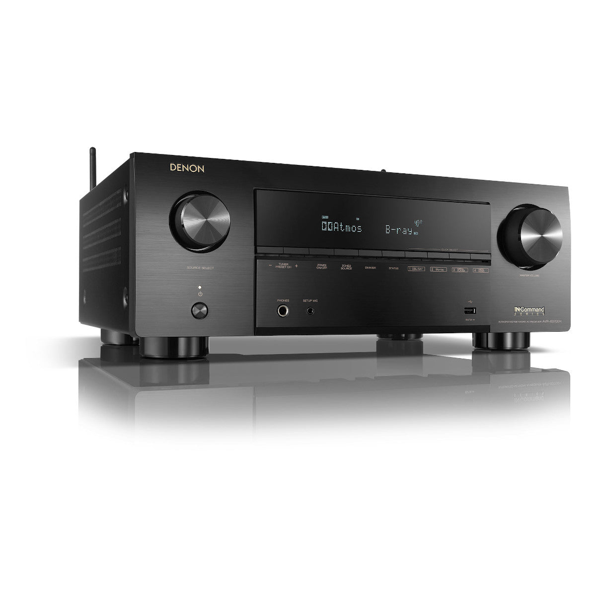 Denon AVR-X3700H 9.2-Channel 8K AV Receiver with 3D Audioand Amazon Alexa Voice Control (Certified Refurbished)