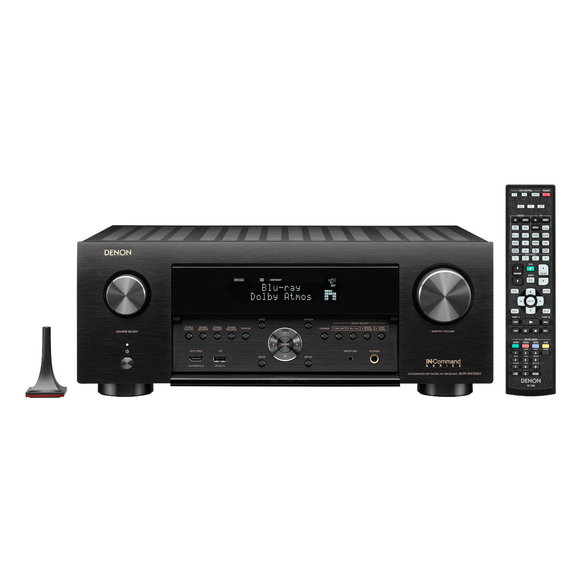 Denon AVR-X4700H 9.2-Channel 8K AV Receiver with 3D Audio and Amazon Alexa Voice Control (Factory Certified Refurbished)