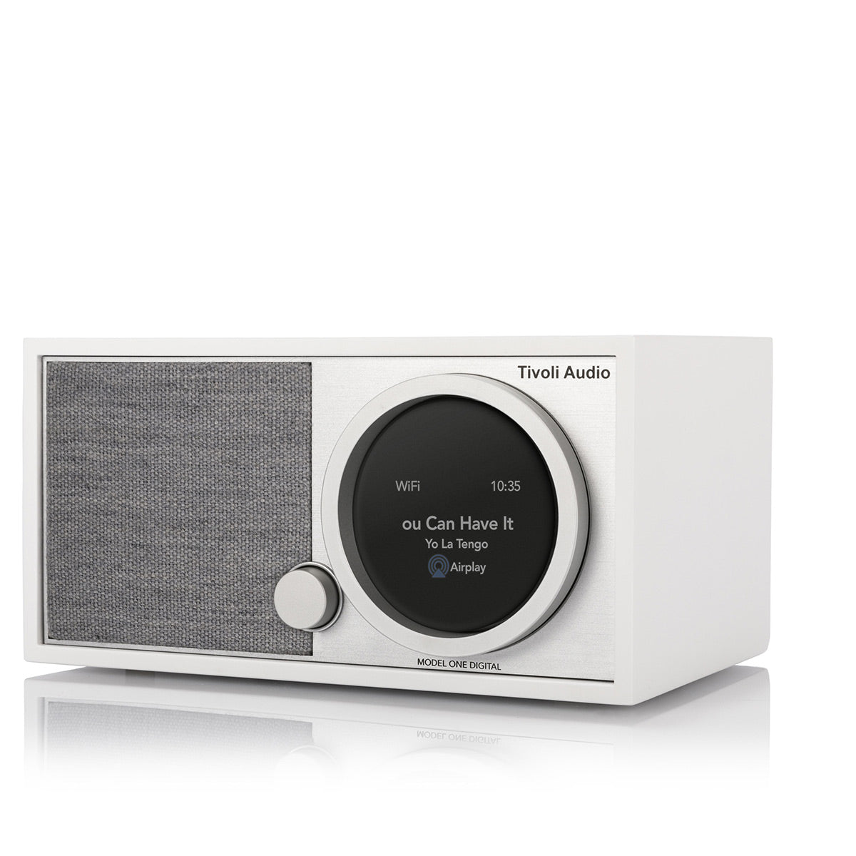 Tivoli Audio Model One Digital Generation 2 Wi-Fi/FM/Bluetooth Table Top Radio (White/Grey)