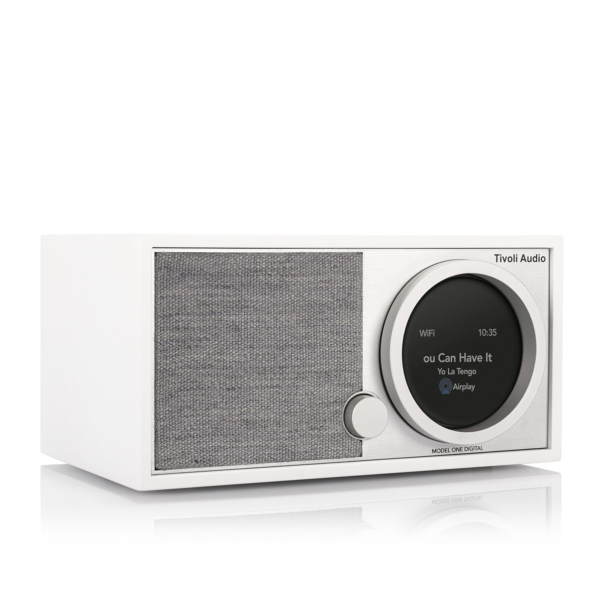 Tivoli Audio Model One Digital Generation 2 Wi-Fi/FM/Bluetooth Table Top Radio (White/Grey)