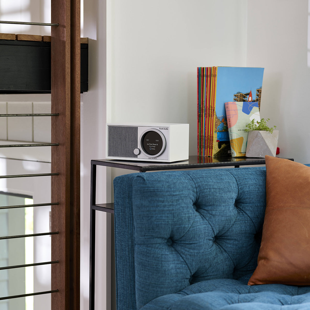 Tivoli Audio Model One Digital Generation 2 Wi-Fi/FM/Bluetooth Table Top Radio (White/Grey)