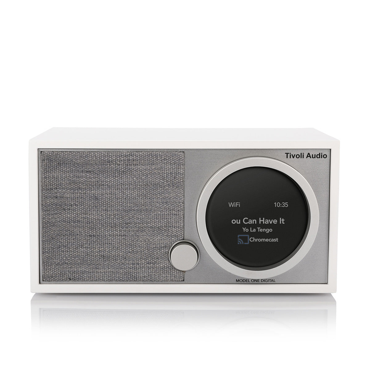 Tivoli Audio Model One Digital Generation 2 Wi-Fi/FM/Bluetooth Table Top Radio (White/Grey)