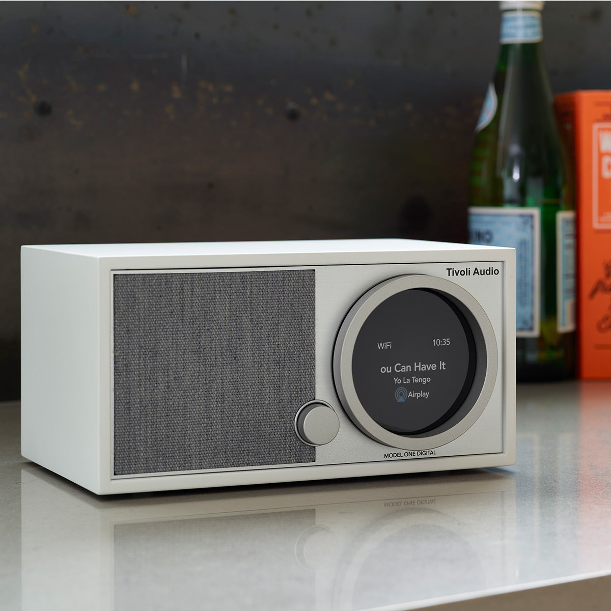 Tivoli Audio Model One Digital Generation 2 Wi-Fi/FM/Bluetooth Table Top Radio (White/Grey)