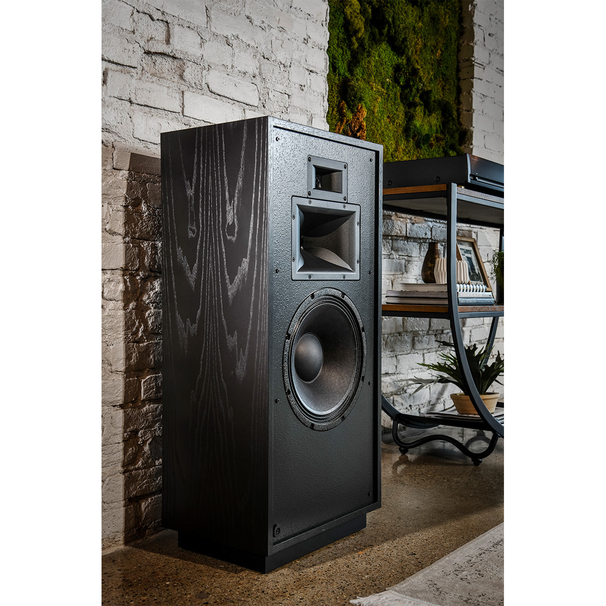 Klipsch Forte IV Heritage Series 3-Way 12" Horn-Loaded Loudspeakers - Pair (Black Ash)