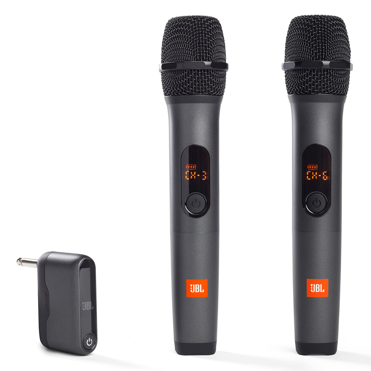 JBL Wireless Two Microphone System with Dual-Channel Receiver