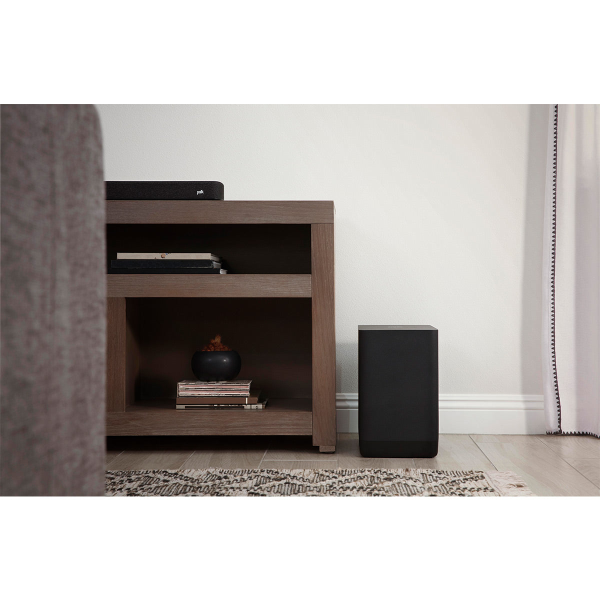 Polk Audio React Home Theater System with React Sound Bar, Wireless Subwoofer, and Wireless Surround Speakers