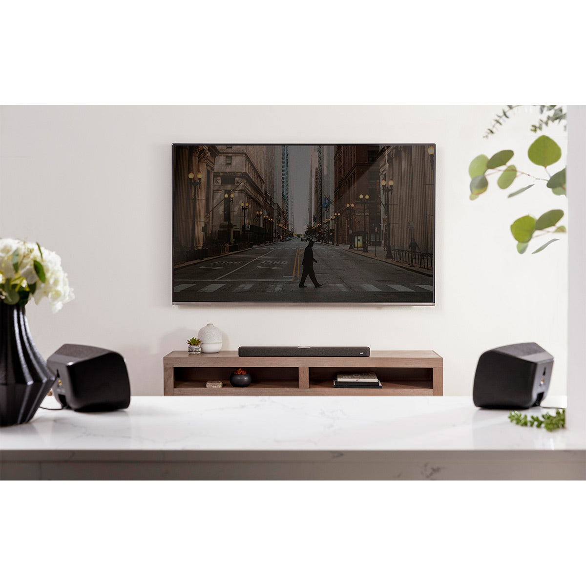  Sound Bars for TV 16-inch, Cinematic TV Bluetooth Sound Bar  with Impactful Bass with Remote Control, Wall Mountable Sound Bar Work with  Traditional or Smart TV, Computer : Electronics