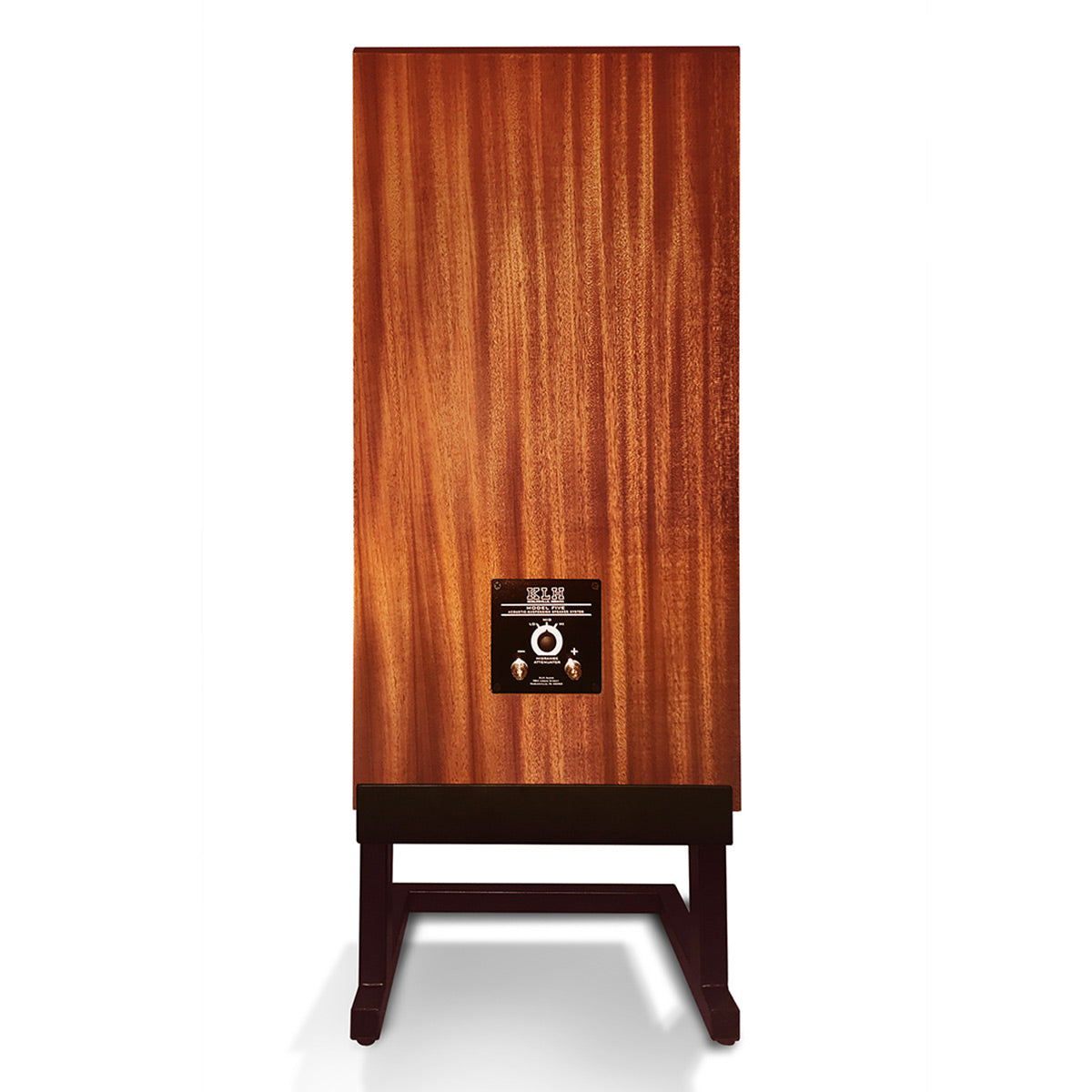 KLH Model Five 3-way 10-inch Acoustic Suspension Floorstanding Speaker - Each (Mahogany)