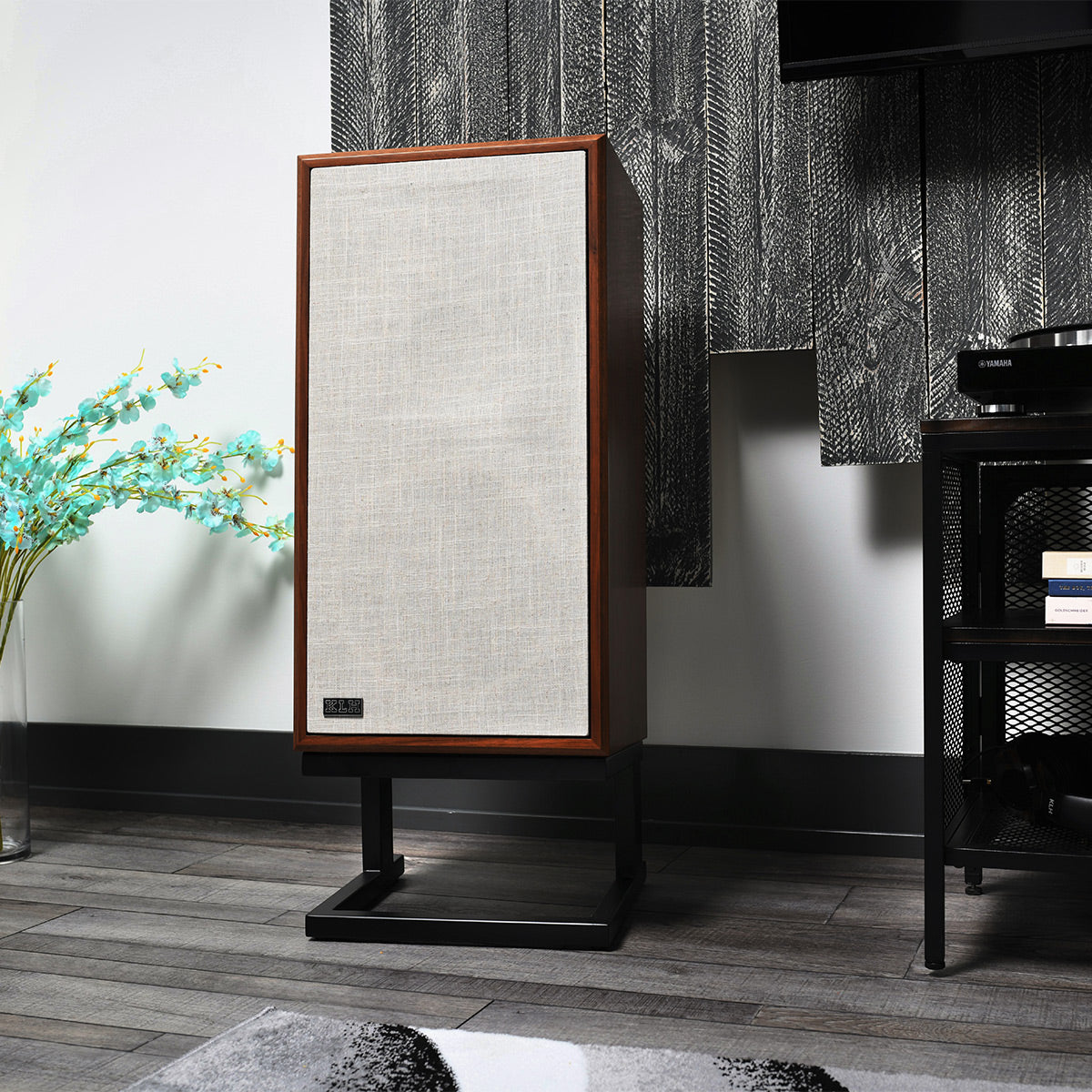 KLH Model Five 3-way 10-inch Acoustic Suspension Floorstanding Speaker - Each (Mahogany)
