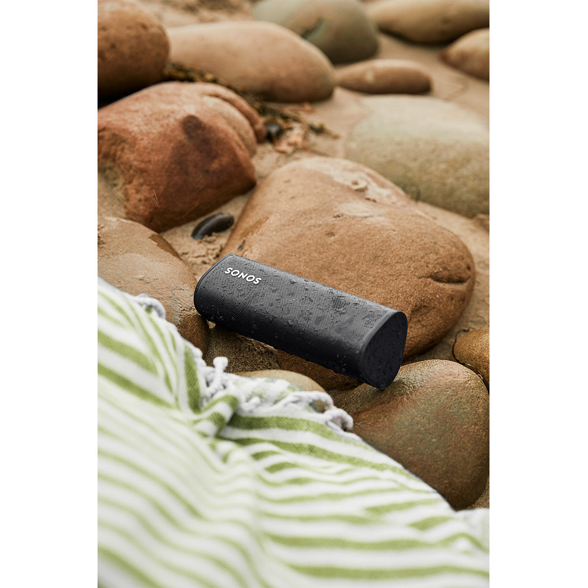 Sonos Adventure Set with Pair of Roam Portable Waterproof Bluetooth Speakers (Black)