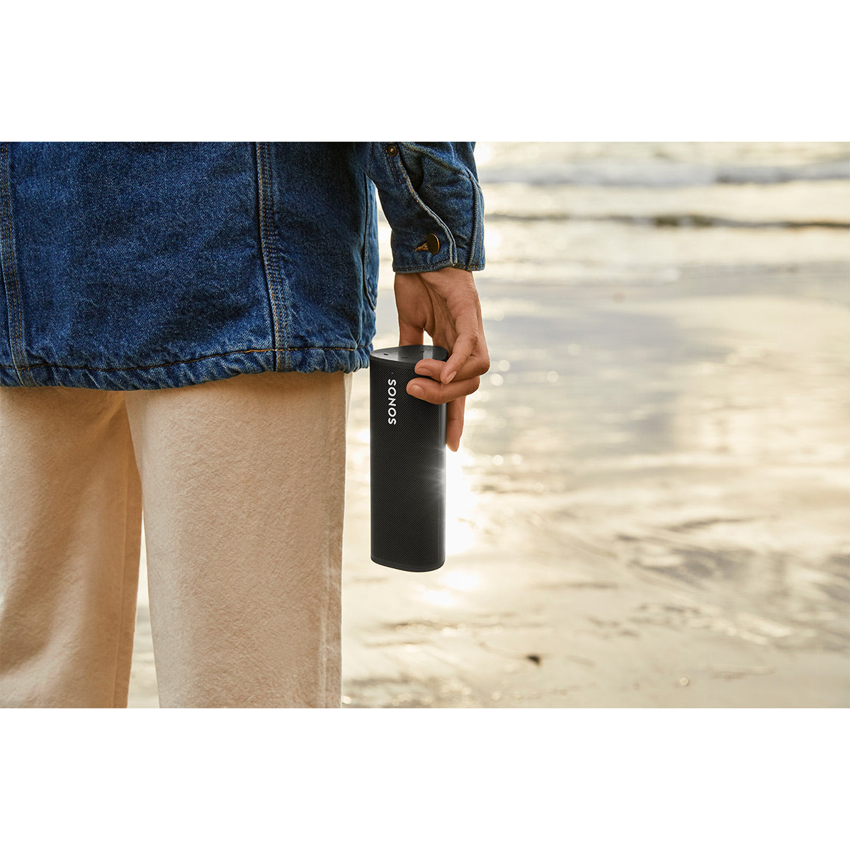 Sonos Adventure Set with Pair of Roam Portable Waterproof Bluetooth Speakers (Black)