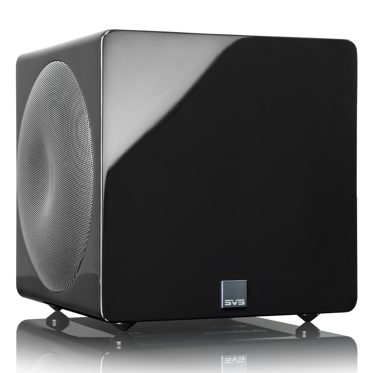 SVS 3000 Micro Sealed Subwoofer with Fully Active Dual 8-inch Drivers (Piano Gloss Black)