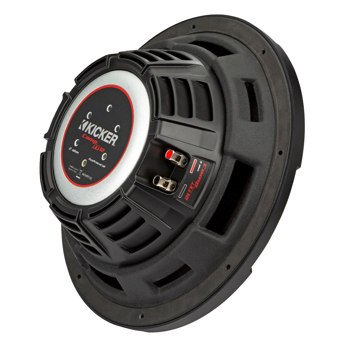 Kicker 48CWRT124 CompRT 12" 4-Ohm DVC Subwoofer