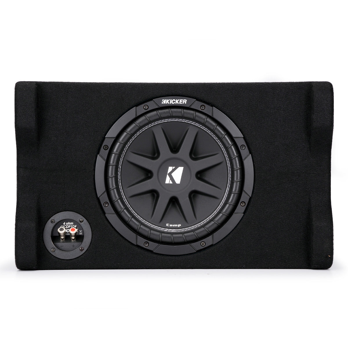 Kicker 48CDF104 Comp 10" Down-Firing Loaded Subwoofer Enclosure