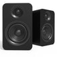 Kanto YUP4 Passive Bookshelf Speakers with 1" Silk Dome Tweeter and 4" Kevlar Woofer - Pair (Black)