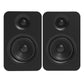 Kanto YUP4 Passive Bookshelf Speakers with 1" Silk Dome Tweeter and 4" Kevlar Woofer - Pair (Black)