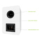 Kanto YUP6 Passive Bookshelf Speakers with 1" Silk Dome Tweeter and 5.25" Kevlar Woofer - Pair (White)