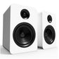 Kanto YUP6 Passive Bookshelf Speakers with 1" Silk Dome Tweeter and 5.25" Kevlar Woofer - Pair (White)