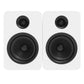 Kanto YUP6 Passive Bookshelf Speakers with 1" Silk Dome Tweeter and 5.25" Kevlar Woofer - Pair (White)