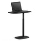 BDI Serif 1045 Lift Adjustable Height Laptop & Side Table (Pepper)